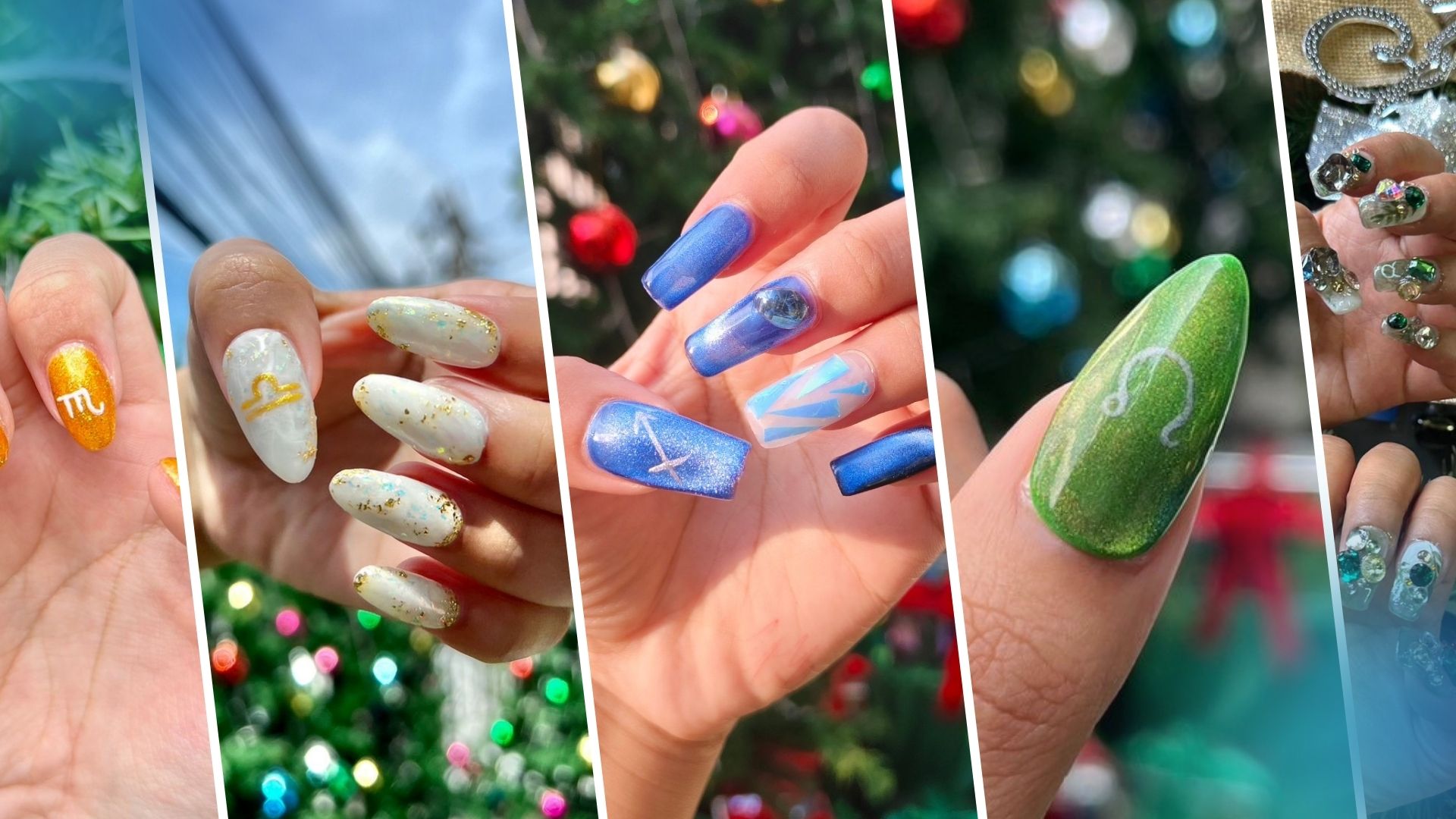Zodiac Nail Design with a concept of “Let’s Follow Your Star 2024!”